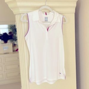 ‼️Reduced price‼️EUC CALLAWAY SLEEVELESS GOLF SHIRT M